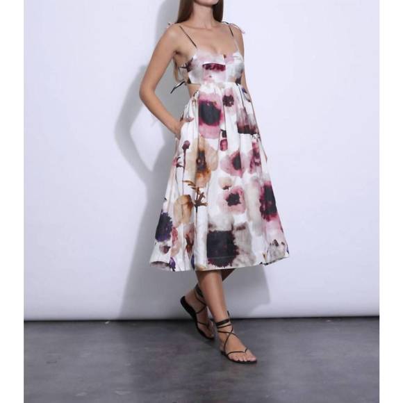 KARINA GRIMALDI Dresses & Skirts - NEW KARINA GRIMALDI karina grimaldi amrita dress in white monet
